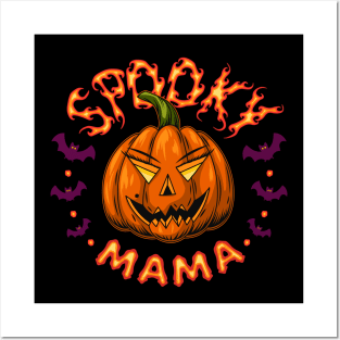 Spooky Mama for Halloween holiday Posters and Art